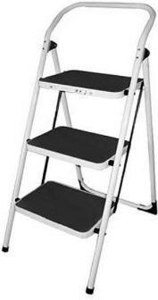 Strend Pro Pro Aluminum Ladder with 3 Steps