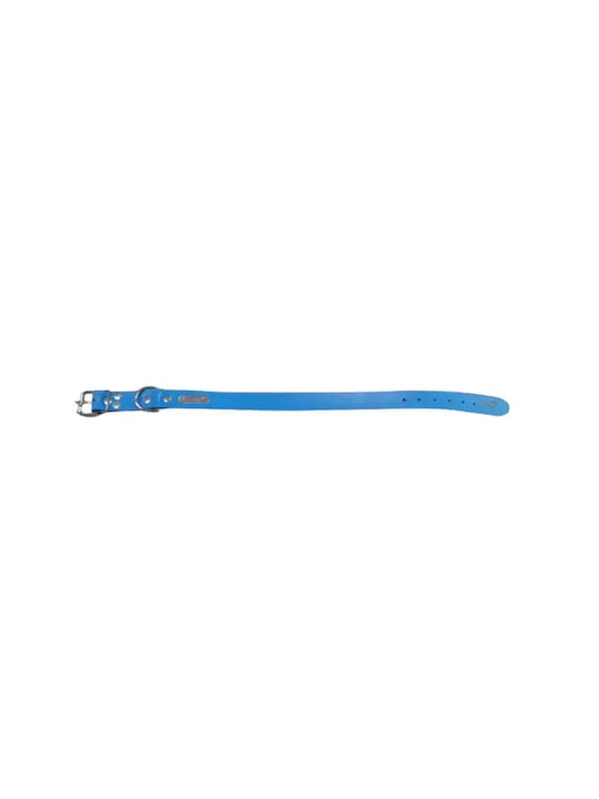 Guler Pentru Câini Din Piele 3.5x69cm Albastru Guler Pentru Câini Din Piele 3.5x69cm Albastru