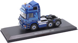 Man F2000 Truck Model Blue 1995 1:43 Hachette Man F2000 Truck Model Blue 1995 1:43 Hachette