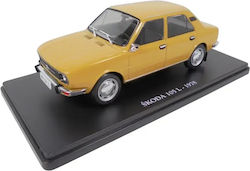Skoda 105l 1978 Gelbe 1:24 Modellauto Hachette Skoda 105l 1978 Gelbe 1:24 Modellauto Hachette