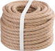 Twisted Jute Rope Garden Decor 8 Mm Thickness 20 M Length