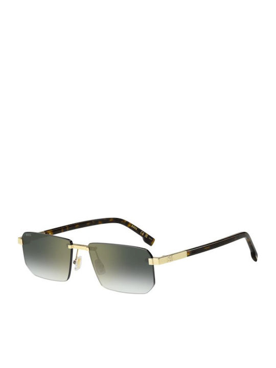 Boss Unisex Γυαλιά Ηλίου με Χρυσό Μεταλλικό Σκελετό Boss 1918/S J5G/D6