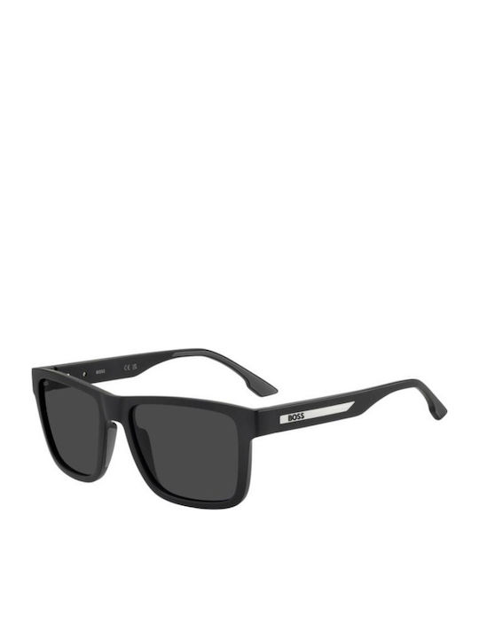 Boss Ochelari De Soare Negri Cu Ramă Din Plastic
