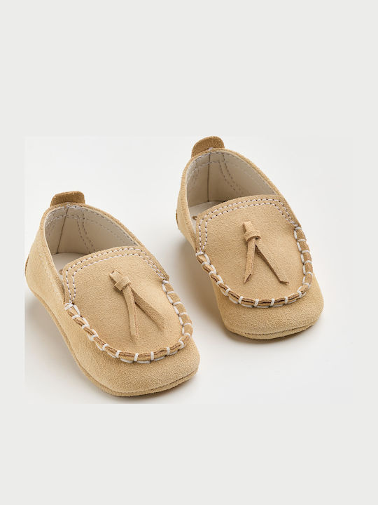 Ever Kid Christening Leather Soft Sole Yellow M...