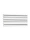 Anartisi Triple Metallic Curtain Track in Color 180cm