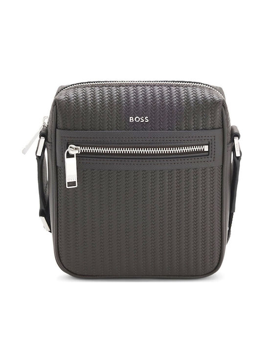 Saxter Leather Men's Shoulder / Crossbody Bag Brown