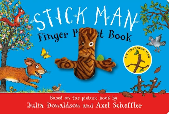Stick Man Finger Puppet Book - Scholastic - Board Book