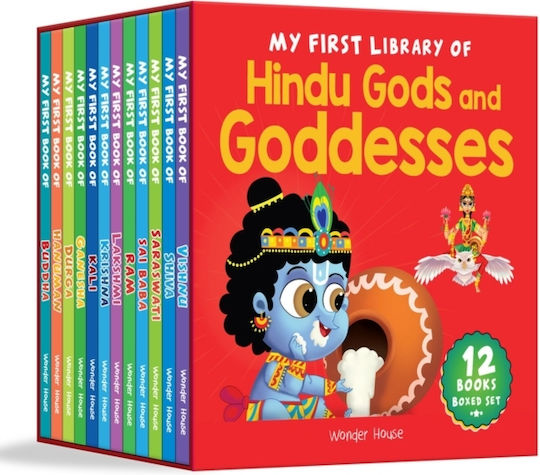 My First Little Stories Of Gods And Goddesses Boxed Set Of 12 Books - Prakash Books India Private Limited - Boxed Pack