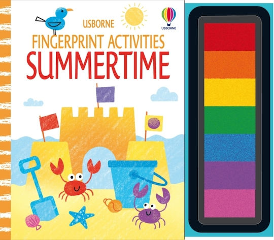 Fingerprint Activities Summertime - Usborne Publishing Ltd - Spiral Bound