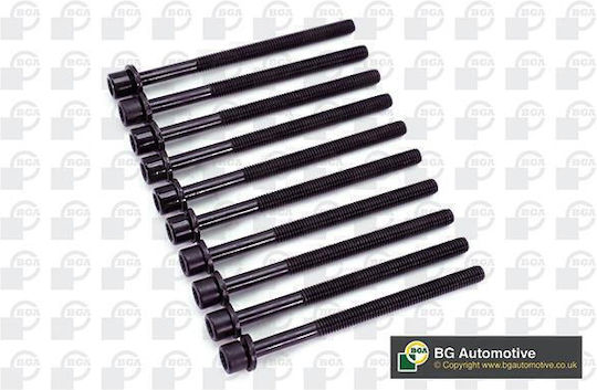 Set of Cylinder Head Screws Hyundai i10 i20 i30 1.2 1.4 Kia Ceed Rio III IV Picanto II 22320-03000 22320-03000 X10 BK2700-10166