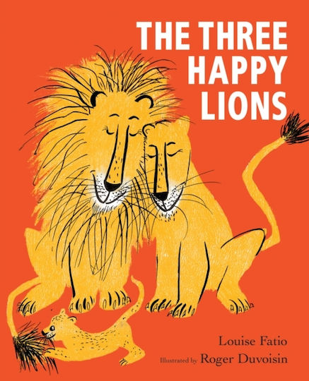 Three Happy Lions - Scallywag Press - Paperback / Softback