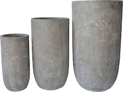 Pakketo Ceramic Bronze Plant Pot Set 3 Pieces Pakketo Ceramic Bronze Plant Pot Set 3 Pieces