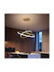 Powertech Deckenleuchte Gold LED mit Natürliches Weiß Licht 60x60x120cm