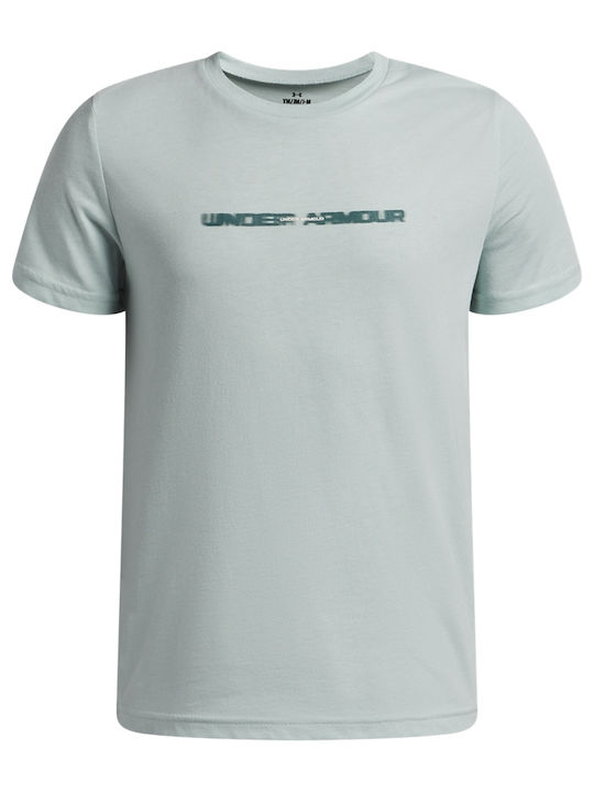 Under Armour Παιδική Μπλούζα Κοντομάνικη Πράσινη