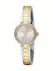 Roberto Cavalli Womens Watch Battery with Silver Metal Bracelet