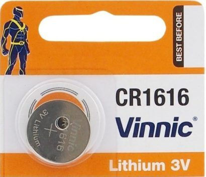 Vinnic Μπαταρία Λιθίου Ρολογιών CR1616 3V 1τμχ