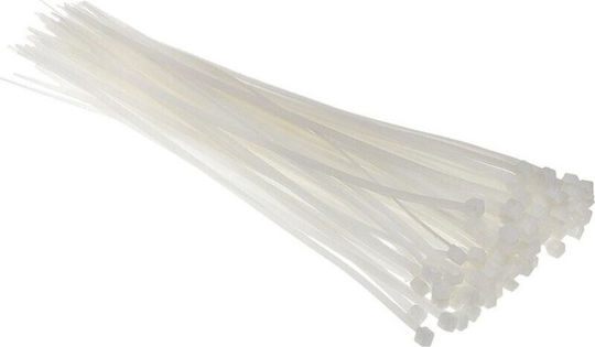 Domani Plastic Cable Ties in White Colour (1 Piece) 03-032