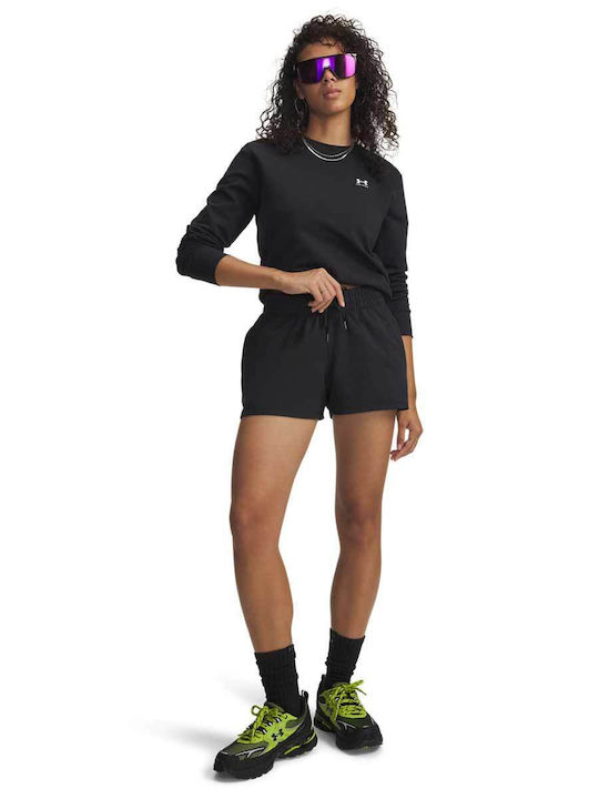 Under Armour Women's Terry Activewear Shorts Black