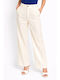 Women's Pantaloons in Regular Fit Ecru SL-3693P-26TR-ECRU