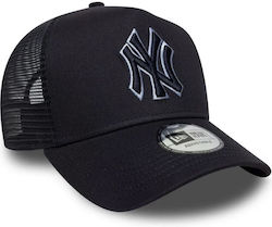 New Era Neyyan Men's Trucker Jockey Navy Blue 60771717 New Era Neyyan Men's Trucker Jockey Navy Blue 60771717