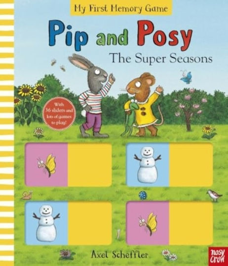 Pip And Posy: The Super Seasons (memory Game Book) - Nosy Crow Ltd - Board Book