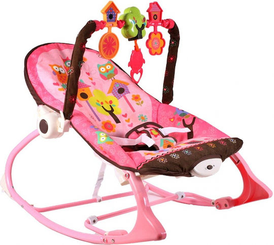 MalPlay Electric Balansoare Si Leagăne Bebe Roz MalPlay Electric Balansoare Si Leagăne Bebe Roz