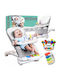 NICEkids Electric Relax Măsuță Pentru Bebeluși cu Muzică Gri pentru Copil până la 9kg