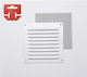 Fepre Placă De Ventilație 15x15cm Pătrată