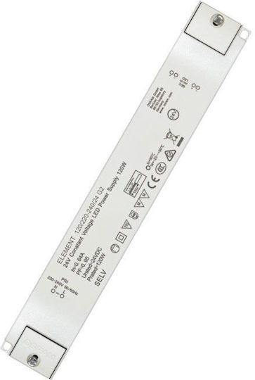 Zambelis Lights Dali Τροφοδοτικό LED Μαγνητικής Ράγας Ισχύος 180W με Τάση Εξόδου 24V