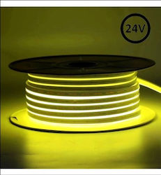 Αδιάβροχη Ταινία LED 24V Κίτρινη 5m Αδιάβροχη Ταινία LED 24V Κίτρινη 5m