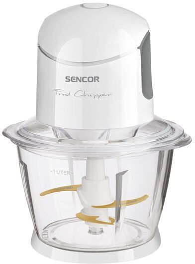 Sencor Mini Chopper Multi 800W mit 1l Behälter Weiß