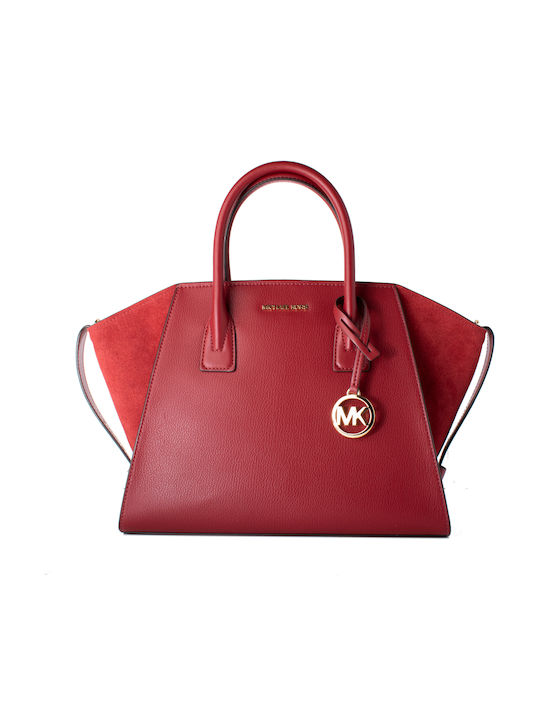 Michael Kors Geantă De Mână De Piele Tabac Maro 35F4G4VC0L-LUG