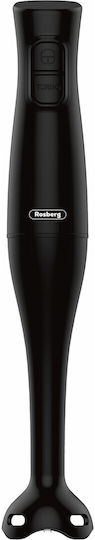 Rosberg Blender De Mână Cu Tijă Din Plastic 350W Negru