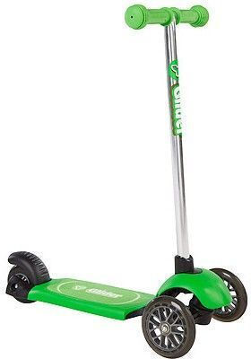 Y Volution Kids Scooter Glider Deluxe 3-Wheel for Ages 2-5 Green
