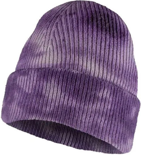Beanie Unisex Mütze Strick in Lila Farbe