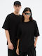 Herrenbluse Kurzarm Schwarz