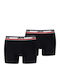 Men's Boxers Black 2 Pack