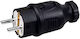 Inox Kiss Waterproof Schuko Male Power Plug