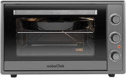 NobeLTek Ηλεκτρικό Φουρνάκι 60lt Χωρίς Εστίες με Αέρα Πολύχρωμο