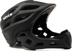 Novus Bicycle Helmet Downhill Black