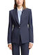 Hugo Women's Waisted Blazer Blue