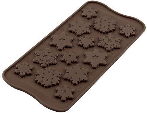 Formă Din Silicon Fulgi 14 Bucăți 35x4mm