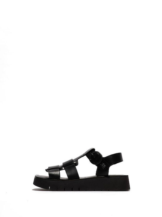 Sommer Damenplattformen Schwarze