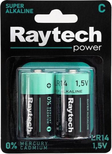 Jager Αλκαλικές Μπαταρίες C 1.5V 2τμχ