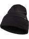 Beanie Unisex Σκούφος Πλεκτός σε Μαύρο χρώμα