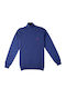 Blauer Pullover