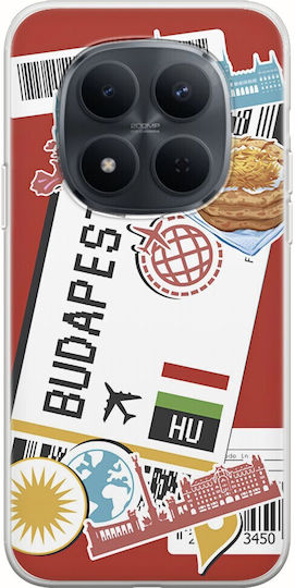Ticket To Budapest Xiaomi Redmi Note 15 Pro 5G Flexible TPU Durchsichtige Silikon Handyhülle