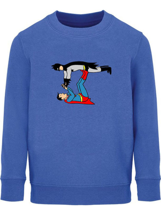Sweatshirt Organic Unisex " Batman & Superman S...