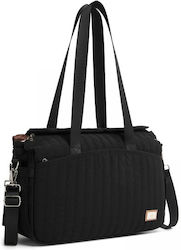 Miss Lulu Wickeltasche Umhängetaschen / Handtaschen Schwarze