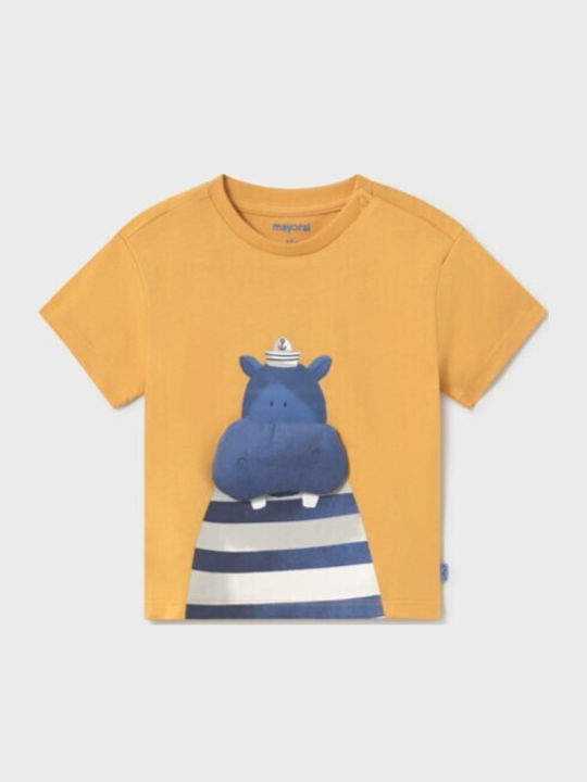 Mayoral Παιδικό T-shirt Πορτοκαλί